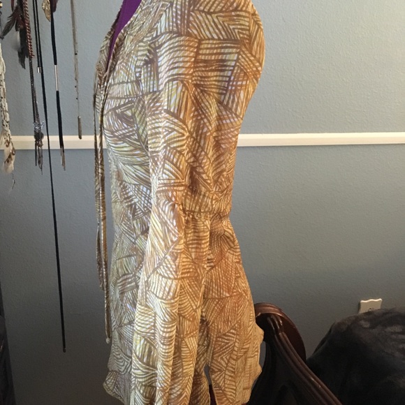 Tunic chiffon top - Picture 2 of 3